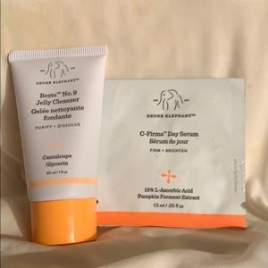 Drunk Elephant Jelly Cleanser& C-Firma Serum